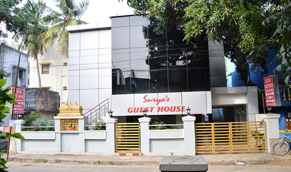 Suryas Guest House Chennai Exterior photo